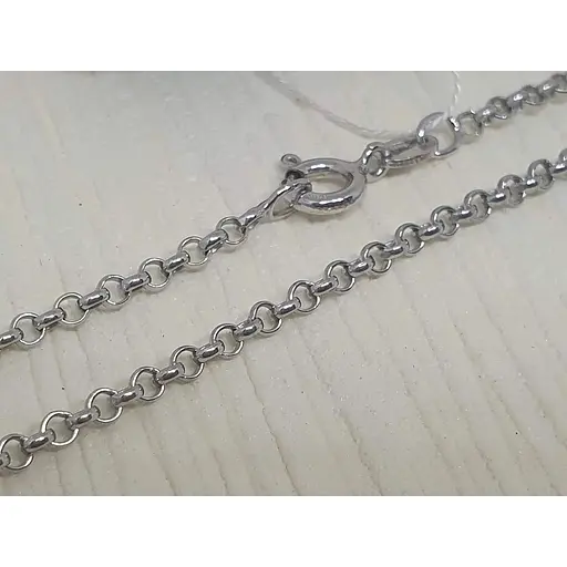 Срібний ланцюжок Аметист Ролло 32035КР-Р 50 - фото 2