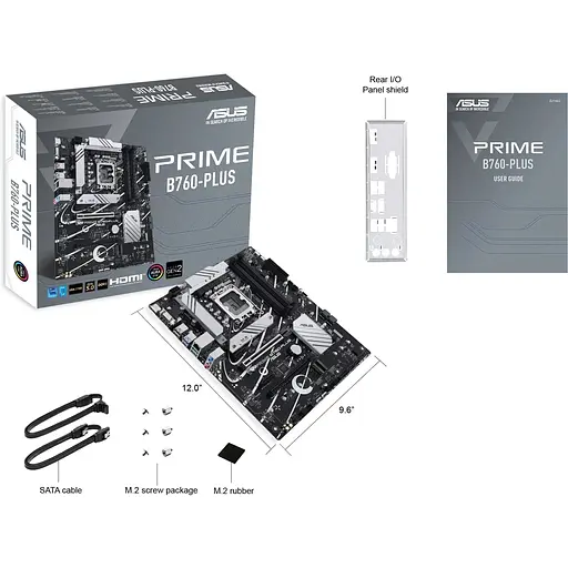 Материнская плата Asus Prime B760-PLUS s1700 B760 4xDDR5 M.2 HDMI D-Sub DP ATX - фото 8