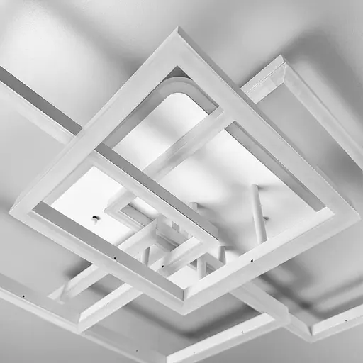 Світлодіодна люстра Venida у білому корпусі 80х70 см | Арт. A9040/4 RGB WT | Line F - фото 4