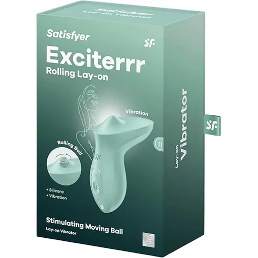 Вибратор Satisfyer Exciterrr Mint - фото 6