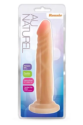 Фалоімітатор Au Naturel Ronnie 7.5" 19 см тілесний - фото 2