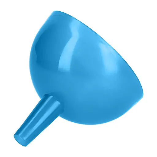 Лейка сливная воронка пластмассовая на банку, Kitchette Голубой 84523 - фото 7