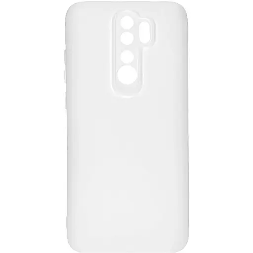 Чохол TPU GETMAN Liquid Silk Full Camera для Xiaomi Redmi Note 8Pro Білий / White