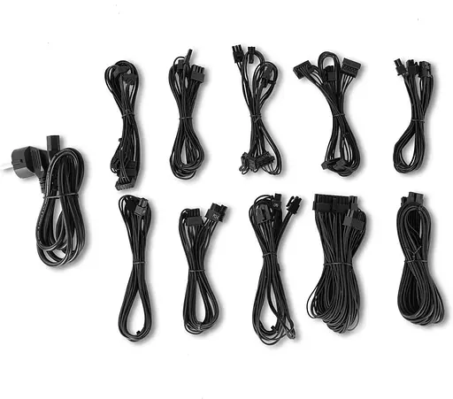 Блок живлення NOX Hummer P 1000W 80 Plus Platinum ATX 3.0/PCI-e 5.0 (NXHUMMERP1000W) Б/в - фото 7