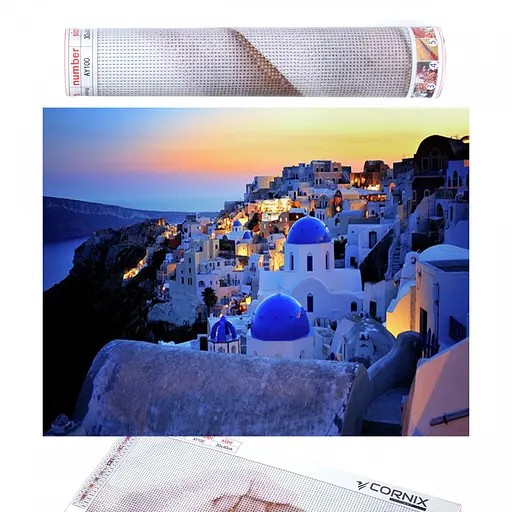 Набір алмазної мозаїки (вишивки) Cornix Art 40 x 30 см AY01 - фото 1