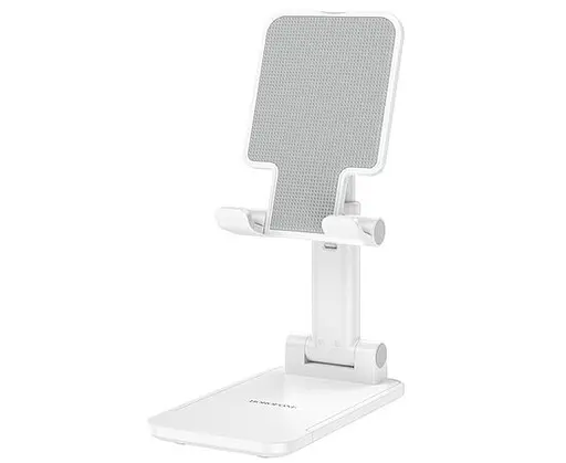 Подставка для телефона, смартфона, Folding desktop phone stand Белая - фото 1