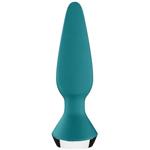 Анальна смарт-вібропробка Satisfyer Plug-ilicious 1 Зелена - фото 5