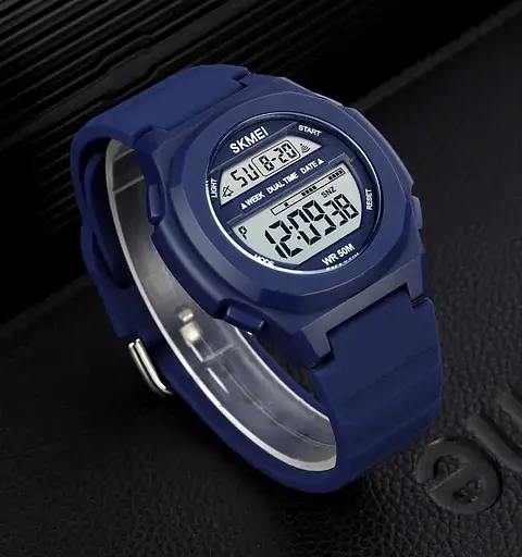 Годинник чоловічий спортивний Skmei 1821 (Сині) - фото 5