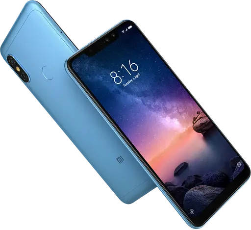 Смартфон Xiaomi Redmi 6 Pro 4/64GB Blue Global Rom Refurbished - фото 4