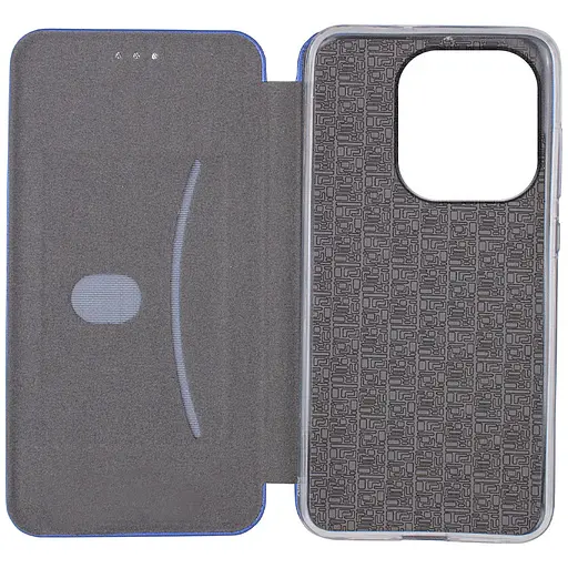 Шкіряний чохол-книжка Classy для Infinix Smart 9 4G / Hot 50i Синій - фото 3