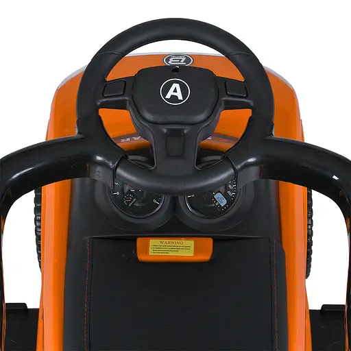 Дитяча каталка-толокар Bambi Racer M 5045L - комфорт і безпека в кожній поїздці, помаранчева - фото 7