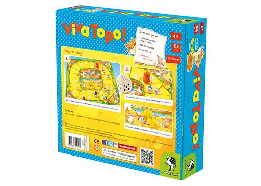 Настольная игра Pegasus Spiele Сырный край (Viva Topo!) (англ.) (PS154) - фото 4