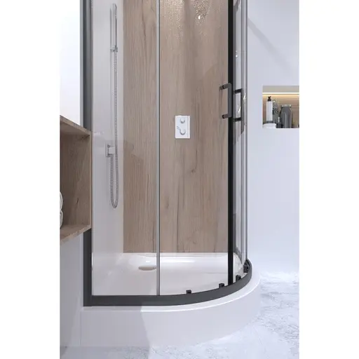 Душевая кабина Qtap Taurus BLA1099AC6 Clear, прозрачный, черный - фото 5