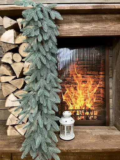 Хвойні гірлянди Hvoya Classic литі блакитні (7 шт. x 2 м) - фото 5