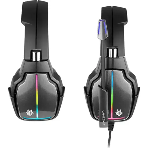 Комп'ютерна аудіо гарнітура Tracer Gamezone Hydra Pro RGB 7.1 (TRASLU46955) - фото 2