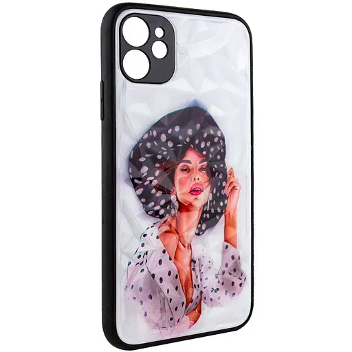 Чехол Epik TPU+PC Prisma Ladies для Apple iPhone 11, 6.1 Girl in a hat - фото 1