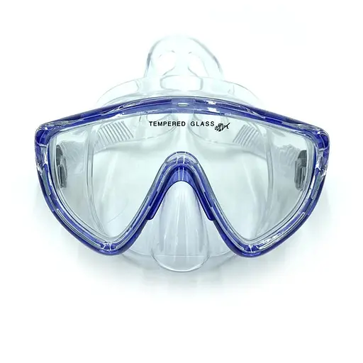 Маска для плавання DLV NE-DLV-72-BL, синя - фото 3