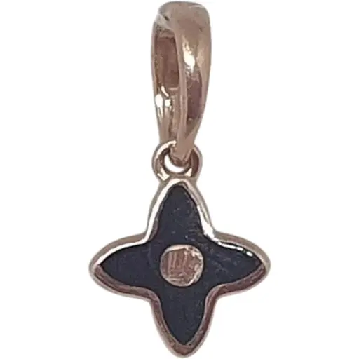 Золотий підвіс Tango Конюшина з емаллю. 130312Е