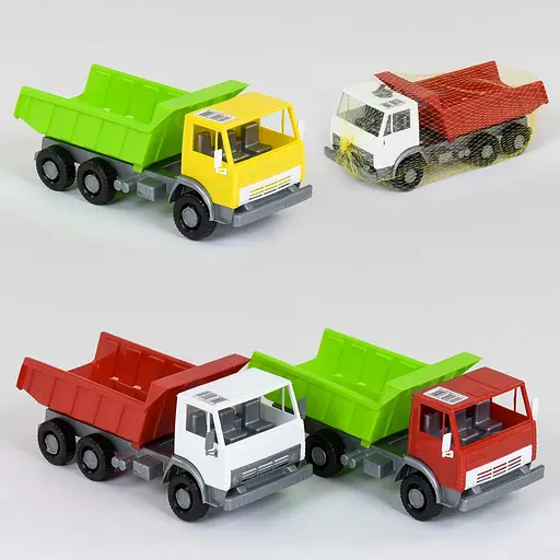 Автомобиль Камаз самосвал Х1 ОРИОН 320, в сетке (4823036900320) Микс - фото 1