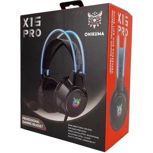 Игровые наушники Onikuma X15 Pro Black [136261] - фото 6