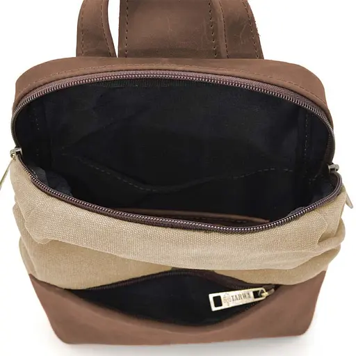 Кожаная сумка-слинг Tarwa 28х22х7 см sum0025526 - фото 8