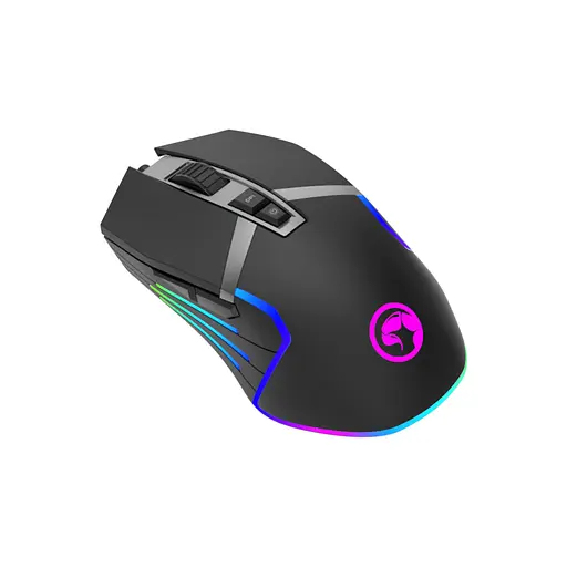 Мишка Marvo G941 RGB-LED USB Black (G941) - фото 2