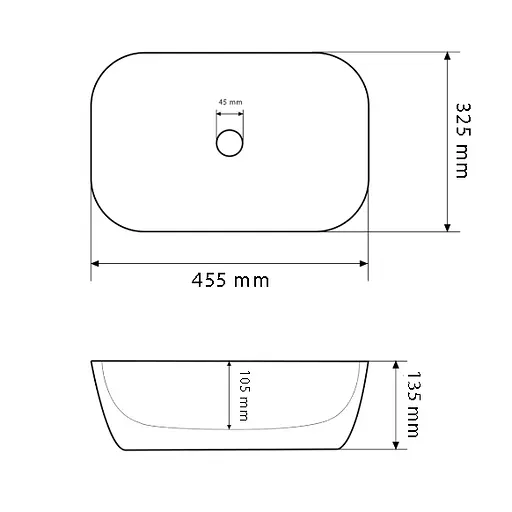 Умивальник VBI Ravenna коричневий онікс глянцевий накладний VBI-011223, Коричневий - фото 3