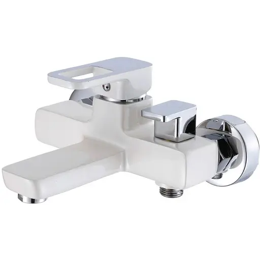 Смеситель для ванны Lidz Wawel 006 (k35) LDWAW006WHI45398 White - фото 1