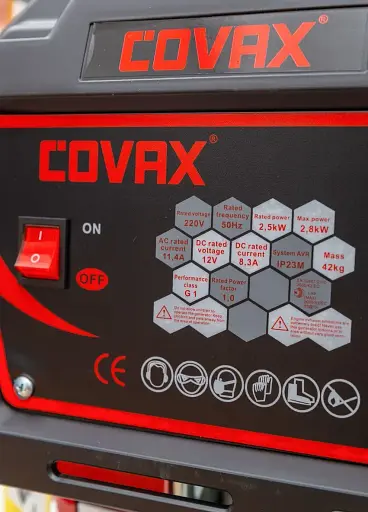 Бензиновий генератор Covax EPH37700E 3 кВт 1-фазний з електростартером +AVR - фото 6