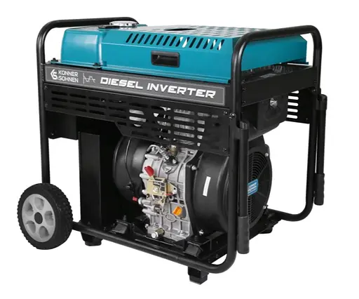 Генератор інверторний дизельний Konner&Sohnen 9.5/10 кВт KS 9500iDE ATSR - фото 4
