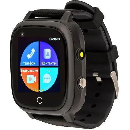 Детские умные часы Amigo GO005 4G WIFI Thermometer Black