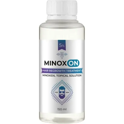 Лосьйон Minoxon Minoxidil 5% для росту волосся чоловічий 150 мл