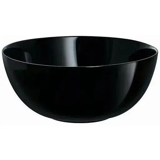 Салатник Luminarc Diwali black круглый стеклокерамика черный d18 см (P0864)