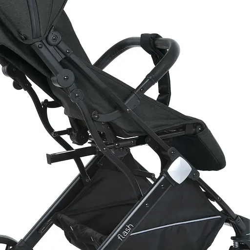 Детская прогулочная коляска-книга Bambi M 5727-1 Flash Almost Black - фото 6