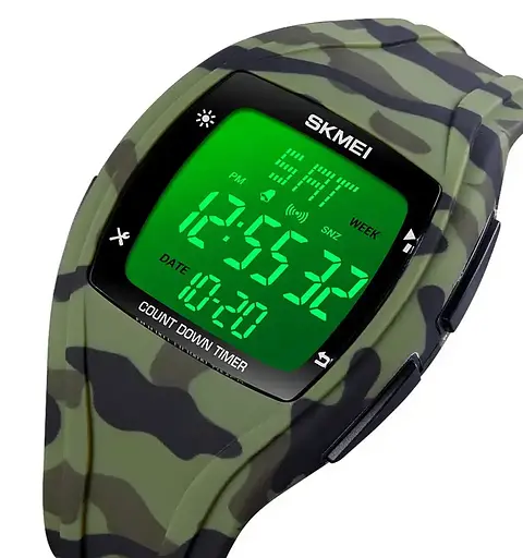Спортивные наручные часы Skmei 1610 Камуфляж - фото 4