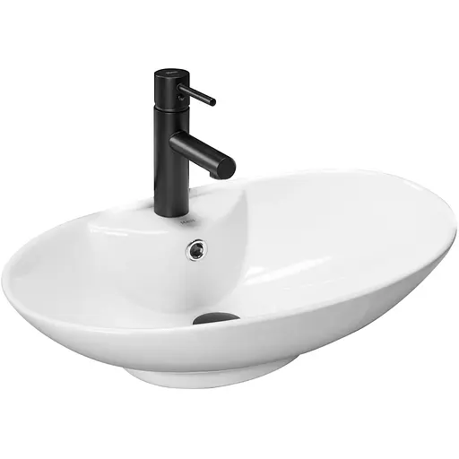 Умивальник Rea Rosa 2 накладний білий REA-U0160, Білий - фото 1