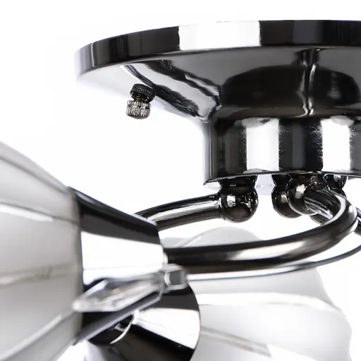 Люстра потолочная Brille классическая E14 40W CH (LK-239C/3) - фото 3