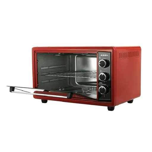 Духовка настільна Asel AF-5023 Red - фото 4