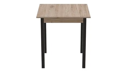 Стіл кухонний Ferrum-decor Агата 75x80x80 Чорний ДСП Сан-Марино 16мм (FRD-105637) - фото 4