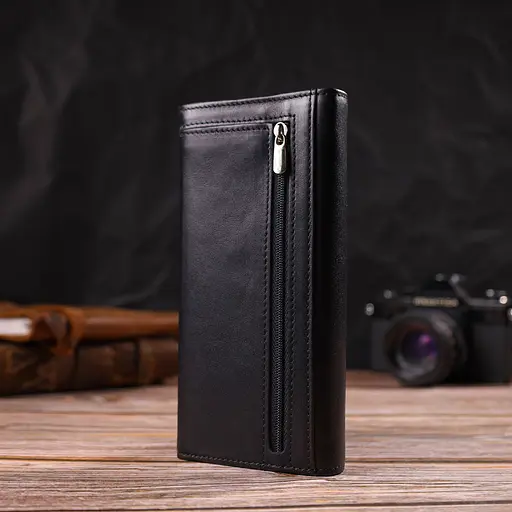 Жіночий шкіряний гаманець Canpellini 18х8.7х2 см acs0025523 - фото 7