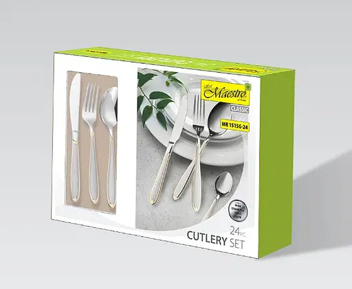 Набор столовых приборов Maestro MR-1515G 24 предмета - фото 7