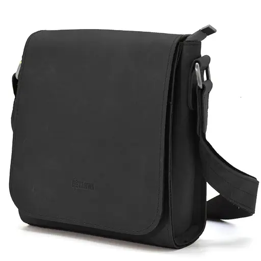 Чоловіча шкіряна сумка через плече TARWA 26х22х6 см sum0025883 - фото 1