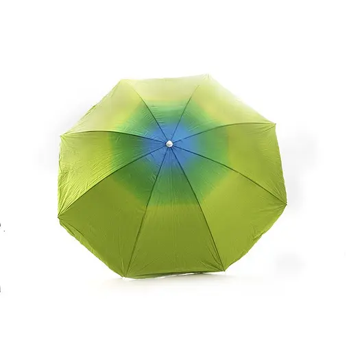 Зонтик пляжный с наклоном Premium Pro 1.8 м (19/22) зеленый градиент 30412 - фото 3