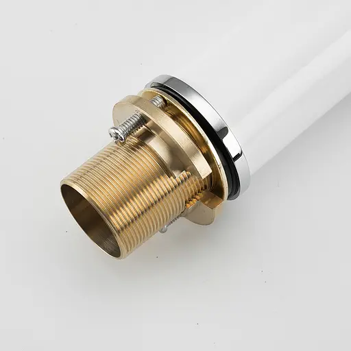 Змішувач для ванни на борт Gappo G1103-8 білий/хром - фото 3