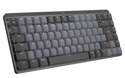 Клавиатура Logitech MX Mini Minimalist Wireless Illuminated Graphite US Clicky (920-010782) - фото 1