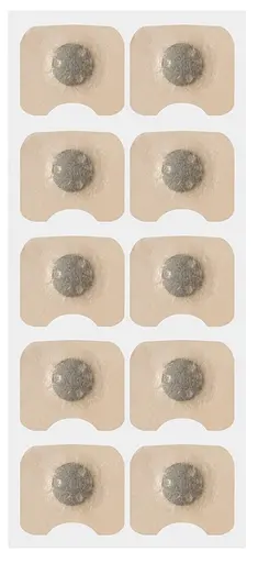 Комплект змінних наліпок для магнітної кліпси від хропіння 15 пар Пластини для магнітного назального розширювача - фото 2