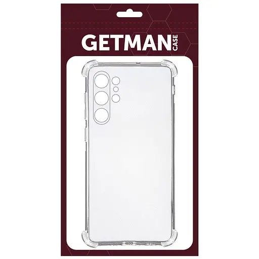 TPU чохол Getman Ease logo посилені кути Full Camera для Samsung Galaxy S24 Ultra Безбарвний (прозорий) - фото 4