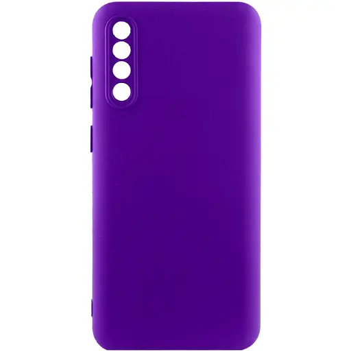 Чохол TPU Getman Liquid Silk Full Camera для Samsung Galaxy A50 (A505F) / A50s / A30s Фіолетовий / Ultra Violet