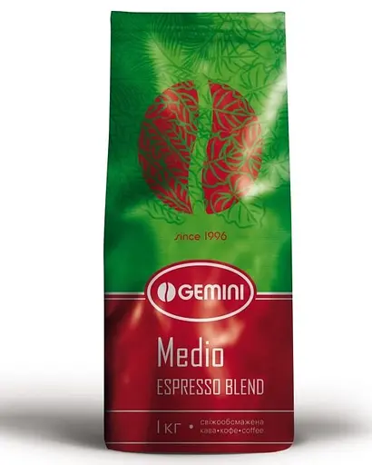 Кофе в зернах Gemini Espresso Medio 1 кг - фото 2