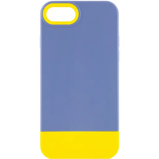 Чохол Epik TPU+PC Bichromatic для Apple iPhone 7/8/SE 2020 4.7 Blue/Yellow